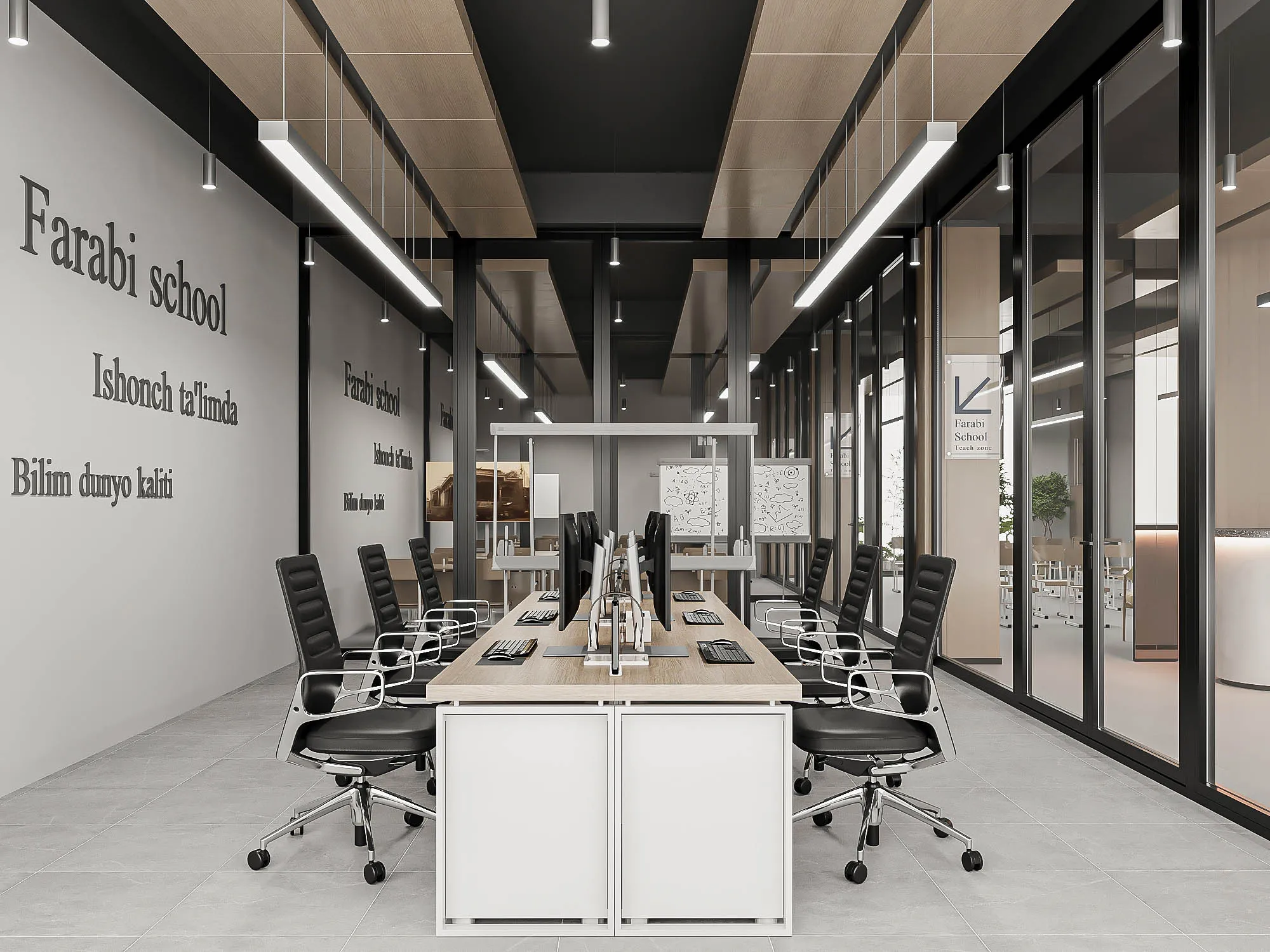 Chilonzor school gallery 8